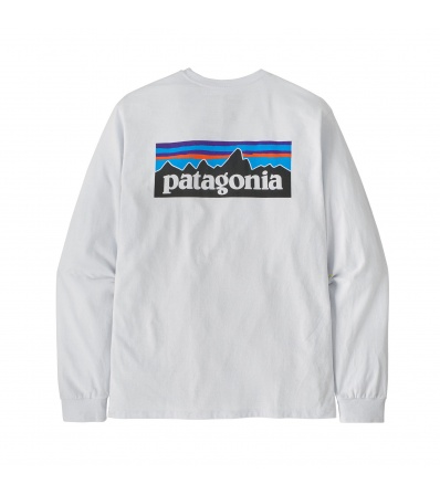 Bluse Patagonia Long-Sleeved P-6 Logo Responsibili-Tee M's