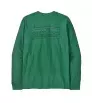 Blouse Patagonia Long-Sleeved P-6 Logo Responsibili-Tee M's