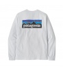Bluse Patagonia Long-Sleeved P-6 Logo Responsibili-Tee M's